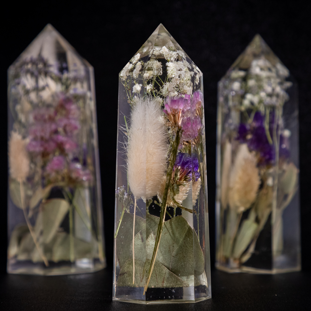 Crystal Towers Paper Weights