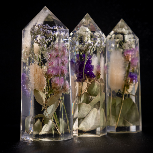 Crystal Towers Paper Weights