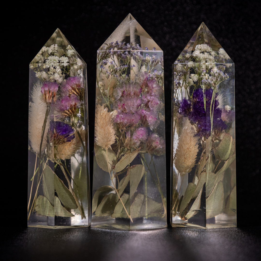 Crystal Towers Paper Weights