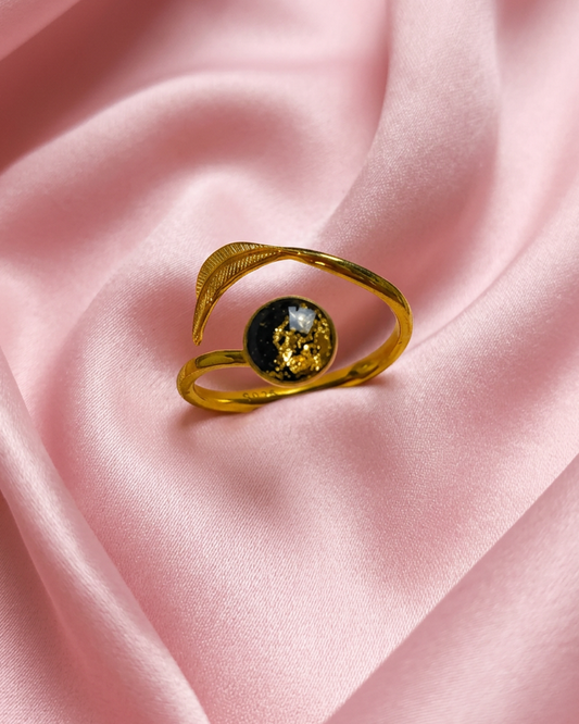 Feather Memorial Ring