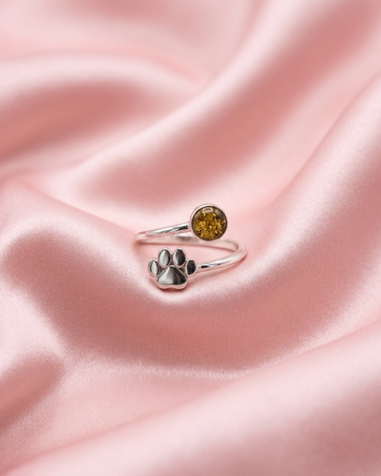 Paw Print Ring